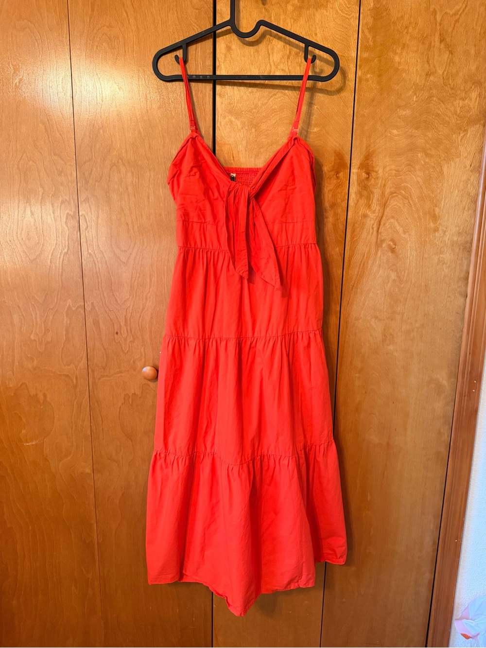 Sim & Sam Orange Maxi Dress